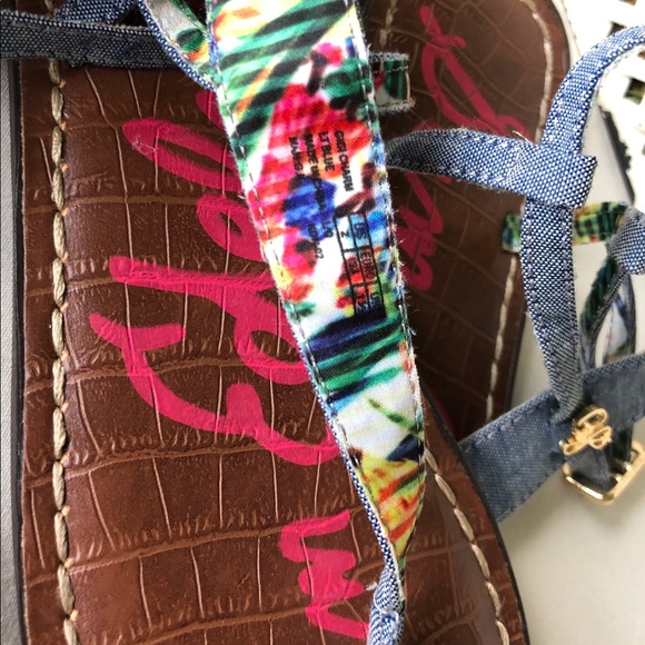🌺🌴Sam Edelman Girls Sandals🌴🌺 - Picture 4 of 7